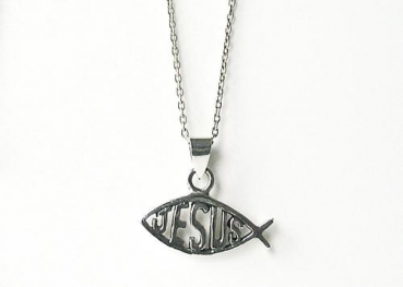 Kette mit Anhänger, Sterlingsilber