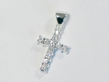 Anhänger "Kreuz", Sterlingsilber