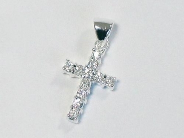 Anhänger "Kreuz", Sterlingsilber