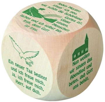 Gebetswürfel - Morgen- und Abendgebete